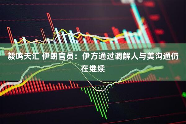 毅鸣天汇 伊朗官员：伊方通过调解人与美沟通仍在继续
